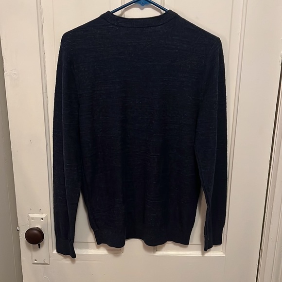 Selected Homme Buddy Crew Neck Sweater in Blue - Picture 11 of 13